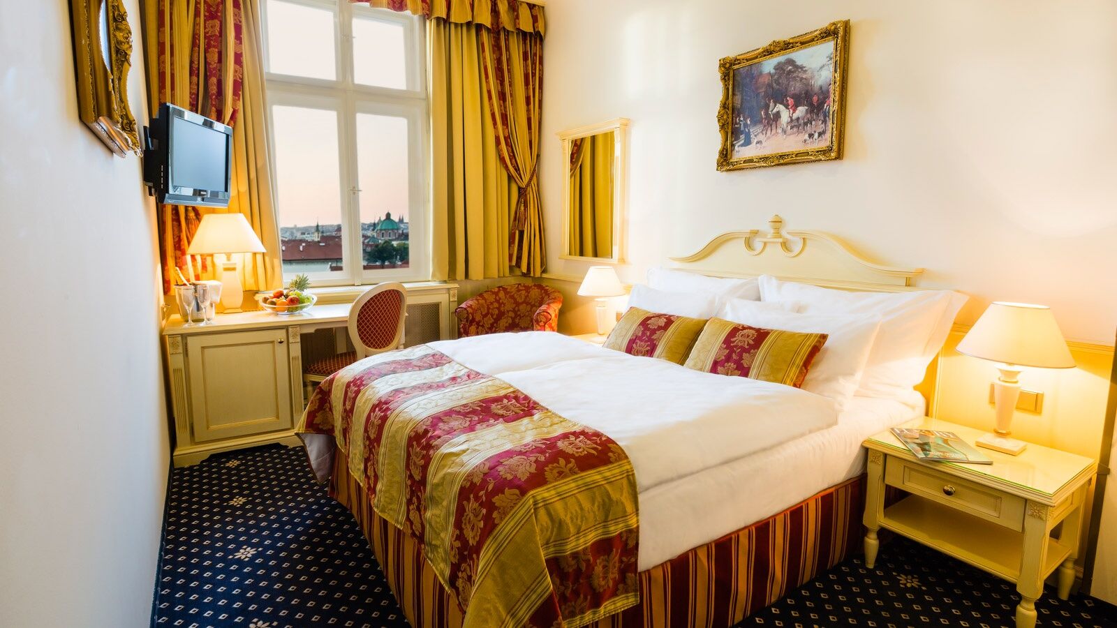 Luxury Family Hotel Royal Palace Prag Oda fotoğraf